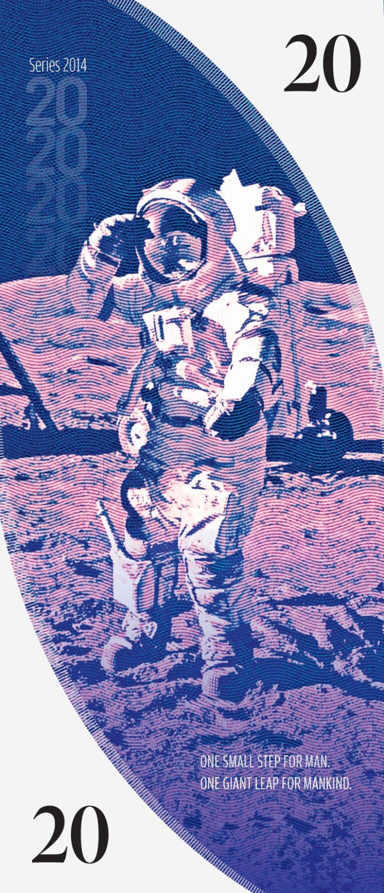 The back of the redesigned $20